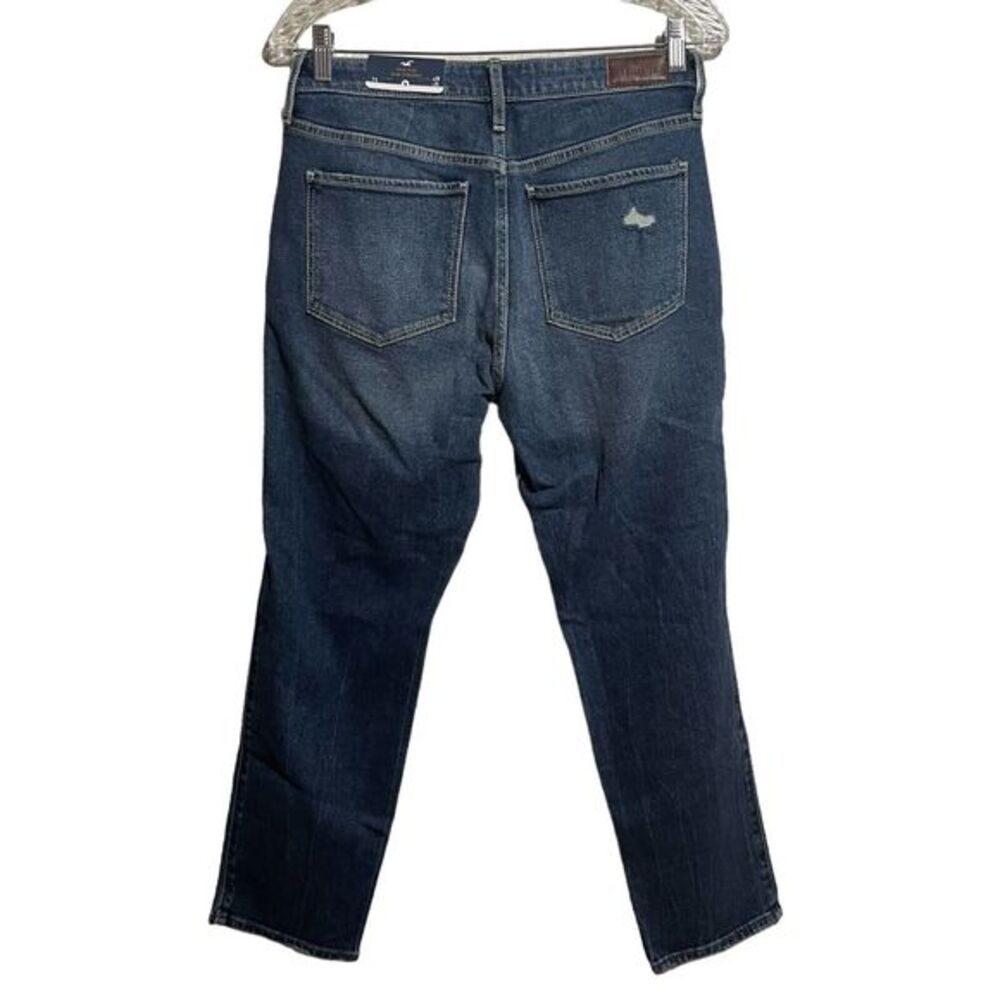 Hollister Jeans‎ Juniors Sz 7S High Rise Crop Slim Straight Vintage Stretch NWT - Picture 6 of 11